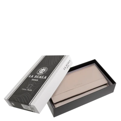 Portofele piele dama LA SCALA SBL72037-v.beige-image1