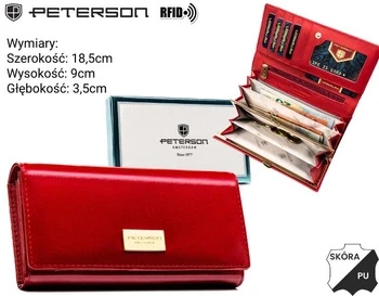 Portofel PETERSON PX24-DYS-5150 Red