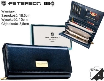 Portofel PETERSON PX28-DYS-5204 Navy