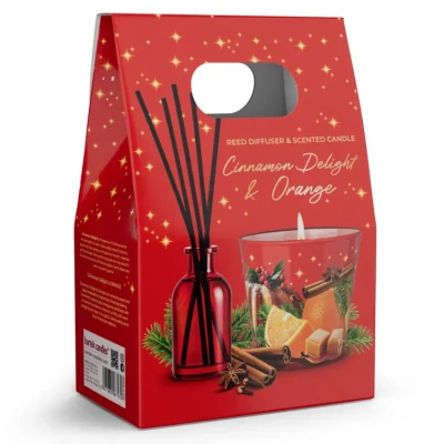 Set lumanare cu odorizant cinnamon