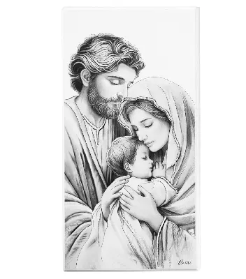 Icoana CUORE Holy Family CU107/5B