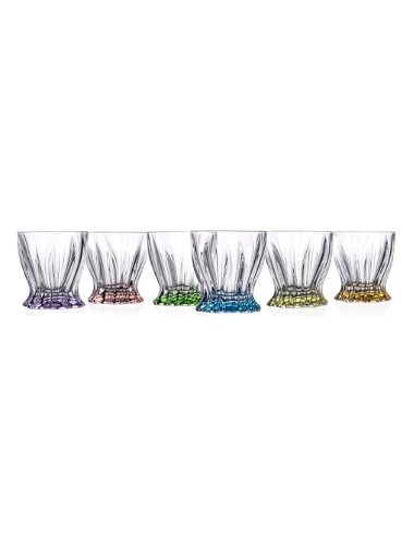 Bohemia PLANTICA whiskey tumbler sprayed     