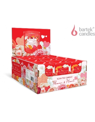 Lumanari Flower&Heart 150g