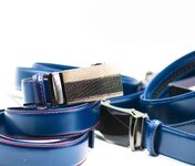 Curea 88018 automat - albastru