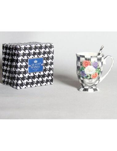 Cana porcelan Womens Floral 01971