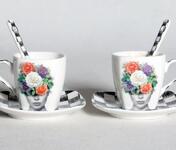 Set porcelan Womens Floral 02343