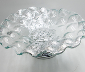 Murano Italy CRUMBS SILVER NODO CNT8297-1204BNG