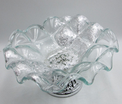 Murano Italy CRUMBS SILVER NODO CNT8298-1204BNM