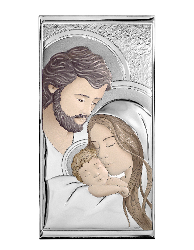 SACRA FAMIGLIA RETT DECORATA AE0710/4D