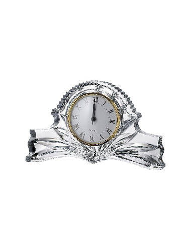 Crystal Bohemia Clock Stand 27cm