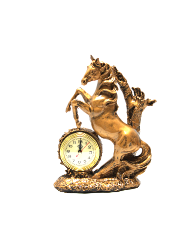 Statueta PL2289 cal cu ceas