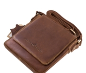 Borseta piele Green Deed 710V cognac