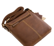Borseta piele Green Deed 710V cognac