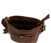 Borseta piele Green Deed 710V cognac