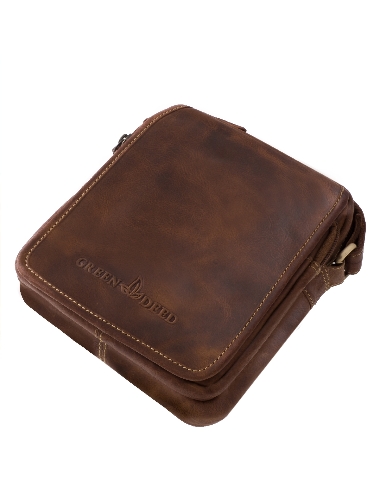 Borseta piele Green Deed 5031V cognac