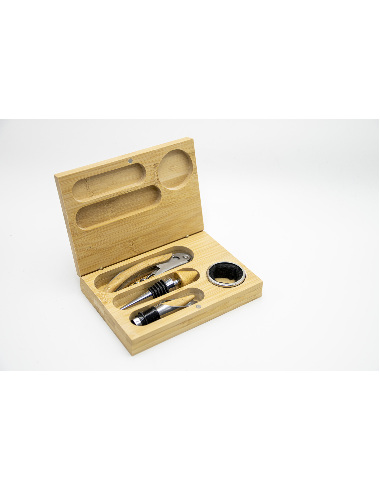 SET VIN LEMN NATUR 608375