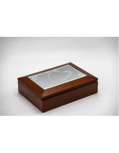 Cutie bijuterie AFAS0068 marou - inima