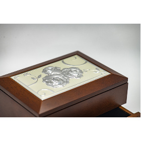 Cutie bijuterie AFAS0053 marou sertar - trandafir