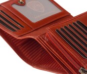 Portofele piele Vester VCS884 - rosu