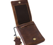 Borseta piele Green Deed FIR02V cognac